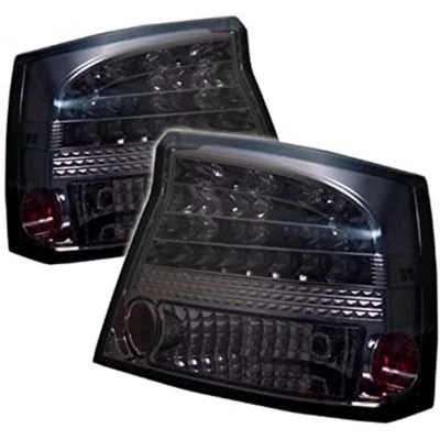 Par de luces traseras LED humo Spyder para Dodge Charger 2006-2008 Foto 1 de 4