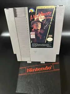 A Nightmare on Elm Street Nintendo NES Spiel und Staubhülle sehr guter Zustand - Bild 1 von 3