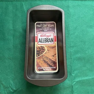 Rare Vintage 1990 Kellogg's All Bran Fruit Loaf antihaft Baking Tin & Insert - Bild 1 von 18