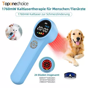 Kältelaser Schmerzlinderung Soft Laser Vet Therapie Gerät für Katze Hund/Pferd - Bild 1 von 14