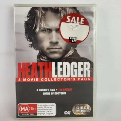 A Knight's Tale / The Patriot / Lords Of Dogtown - Heath Ledger - NEW Region 4 - Image 1 of 3