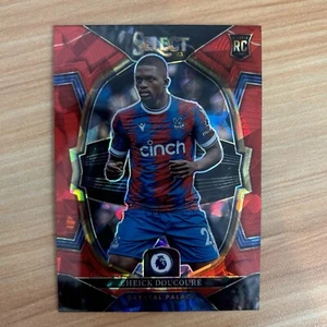 2022-22 Panini Select Premier League Cheick Doucoure Rookie Red Cracked Ice #31 - Picture 1 of 2