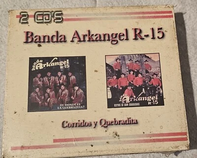 BANDA ARKANGEL R-15 CORRIDOS Y QUEBRADITAS 2CDs - Image 1 of 2