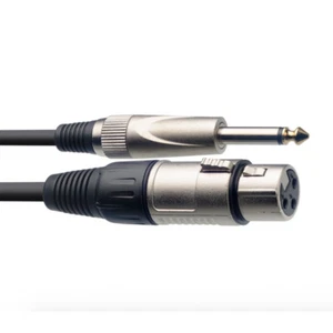 Stagg XLR-Jack (Female-Male) Cable 3M - Picture 1 of 2