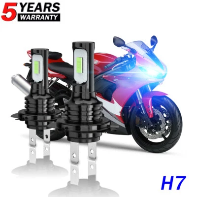 Kit de bombillas LED para Kawasaki Z1000 2003-2013 KLR650 2008-2017 - 8000K H7 Foto 1 de 4