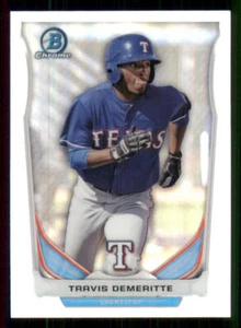2014 Bowman Chrome Draft Top Prospects Refractors #CTP54 Travis Demeritte - Picture 1 of 2