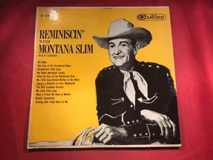 G1-20 MONTANA SLIM Reminiscin’ With Montana Slim - 1962 - CAL 668 - RECORD - Imagen 1 de 4