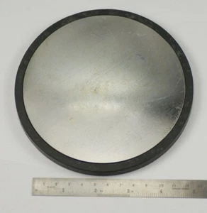 Stahl Dapping Block 5" Gummibasis Schmuckherstellung Basteln Juweliere Kuppelwerkzeug - Bild 1 von 2