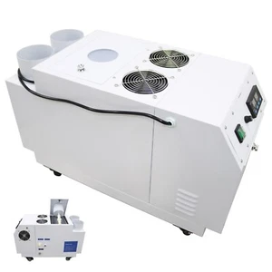 Ultrasonic Industrial Humidifier Cooler Sprayer Water Mist 13.5kg/h 110V 2Outlet - Picture 1 of 24