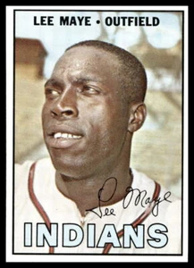 1967 Topps #258 Lee Maye Cleveland Indians NM-MINT - Picture 1 of 2