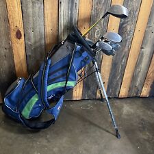 U.s Kids Golf Club Set Lot With Bag With Stand And Back Pack See Desc. 11 Clubs