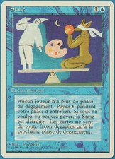 Stasis (WB) Revised (FRENCH) PLD Blue Rare MAGIC MTG CARD (ID# 183799) ABUGames