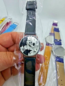 Nuevo Reloj Mickey Mouse Niños Niños Niña Niño Color Negro Disney OMG :) - Imagen 1 de 22