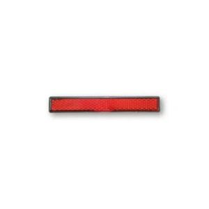 Rückstrahler selbstklebend rot 16x103 mm Reflektor Motorrad Kennzeichenhalter - Picture 1 of 1