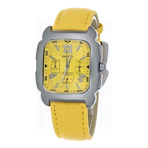 Yellow Aluminum Chronograph Unisex Sector Watch Gift Idea Deal!!!