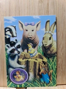 FLEER HOLIDAYS🏆 Easter Card Nursery Rhyme #2 1995 Trading Card 🏆FREE POST - Picture 1 of 2