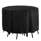 Waterproof Heavy Duty Rattan Furniture Cover Table Round Garden Patio Protection
