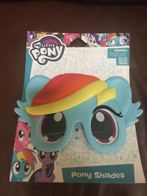 My Little Pony Rainbow Dash Costume Shades /Sunglasses 100%UV New - Image 1 of 3