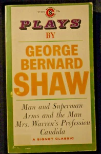 PB Plays by George Bernard Shaw Man & Superman Arms & the Man Candida - Picture 1 of 2