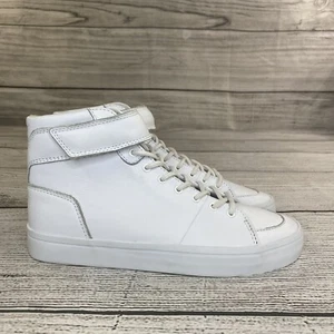 Sneakers alte Creative Recreation ragazzo taglia 7 scarpe da ginnastica bianche - NUOVE - Foto 1 di 9
