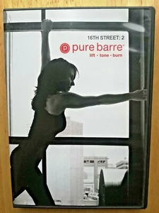 Pure Barre Studio 16th Street 2 Fitness Carrie Rezabek Workout Exercise DVD - Imagen 1 de 4