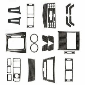 27xFor Mercedes Benz W204 C Class C250 300 350 63 Carbon Fiber Car Interior Trim - Picture 1 of 13