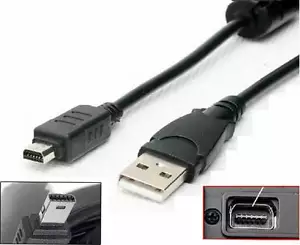 Casio Exilim EX-F1, EX-FC100, EX-FC150, EX-FH20 USB Kabel Datenübertragungskabel - Bild 1 von 1