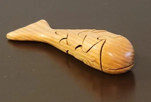 Handgefertigtes 3D Holz 6 Zoll langes Fischpuzzle PSJ - Bild 1 von 7