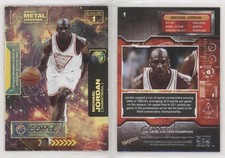 2021 Skybox Metal Universe Champions Gold Spectrum Michael Jordan #1 HOF