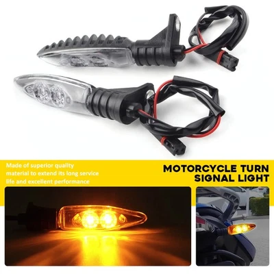 2x Front LED Turn Signal Indicator For BMW F700GS 2012-2016 F800R 2009-2016 - Imagem 1 de 4