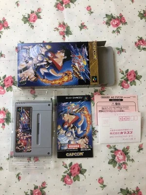 Famicom Final Fight TOUGH SFC Japan Capcom Game Box Manual Collection - Image 1 of 4