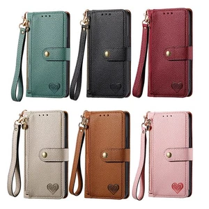 For Samsung S25 S24 S23 S22 S21 Ultra S20Plus Zip Wallet Case Flip Leather Cover - Picture 1 of 18
