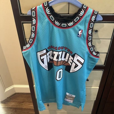 Camiseta para hombre Mitchell & Ness NBA Swingman Road GRANDE Grizzlies Mike Bibby 1998-99 Foto 1 de 4