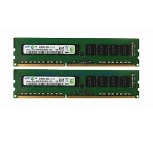 DDR3 16GB (2x 8GB) ECC Unbuffered UDIMM PC3-12800E 1600 MHz Ram for Workstations - Bild 1 von 5