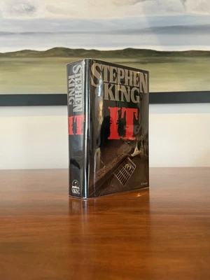 IT by Stephen King - 1st Edition / 1st Print HCDJ (Viking, 1986) - Image 1 of 4