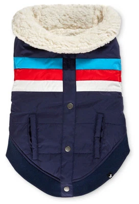 Hotel Doggy Sherpa Lined Puffer Vest For Dogs Size Small - Image 1 of 4