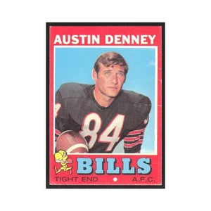 1971 Topps Austin Denney Bills #187 - Picture 1 of 3