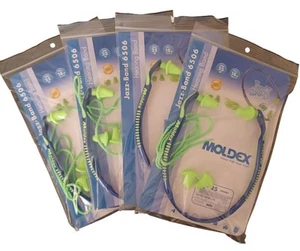 Moldex Jazz Band 4 Packs NEW 6506 Hearing Protection Re-use Ear Plugs Ear Buds - Picture 1 of 8