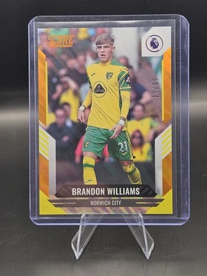 2021-22 Panini Score Premier League - Brandon Williams #116 Orange Lava /99 - Image 1 of 2