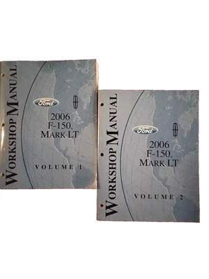 Ford F-150 2006, Mark LT manuales de taller volumen 1 y 2 Foto 1 de 3