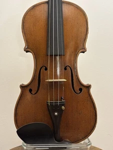 Early 1900’s Labeled Vintage Old Violin 4/4 Includes Case And Bow - Picture 1 of 18
