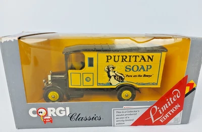 Corgi Classics 932- 1929 Thornycroft Van - Puritan Soap. Boxed. Ltd Ed. O Scale - image 1 of 4