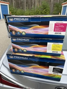 LaserJet MFP M577Z M552 M553 M553dn Non Oem Toner. Magenta Is Open Box New - Picture 1 of 1