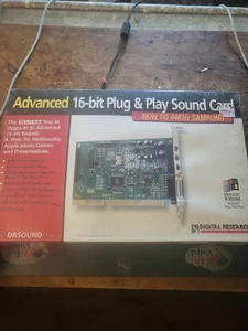 Vintage Advanced 16-Bit Plug & Play Sound Card & Software In Factory Sealed Box - Picture 1 of 8
