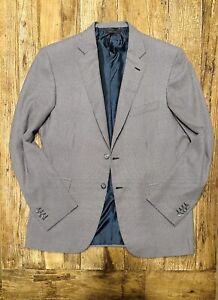 Brioni Cashmere Jacket MTM Micro Check - Pure Cashmere Size 54