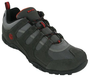 Zapatos para caminar Hi-Tec para hombre Quadra gamuza con cordones senderismo zapatos de trekker Reino Unido7-12 - Imagen 1 de 8