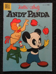 Andy Panda #34 July 1956 Nicer Grade!! Flat Tight Glossy Book!! See Pics!! - Picture 1 of 8