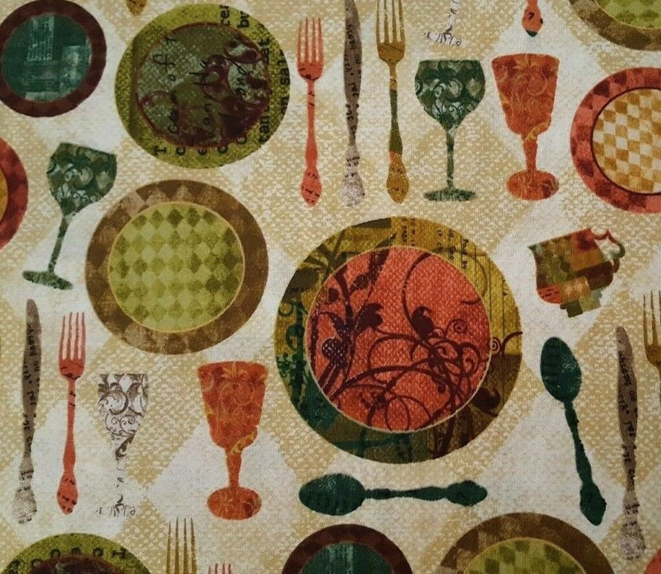 Hot Little Dish Christine Adolph PORTY Acolchado Tesoros Plato Copa de Vino Tostado Foto 1 de 3