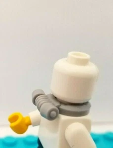 New Lego Light Gray Breathing Apparatus Air Scuba Gear Minifigure Minifig Neck - Picture 1 of 2