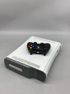 Microsoft Xbox 360 Falcon Console HDD White with controller 1403 Black -Fair - Picture 1 of 7